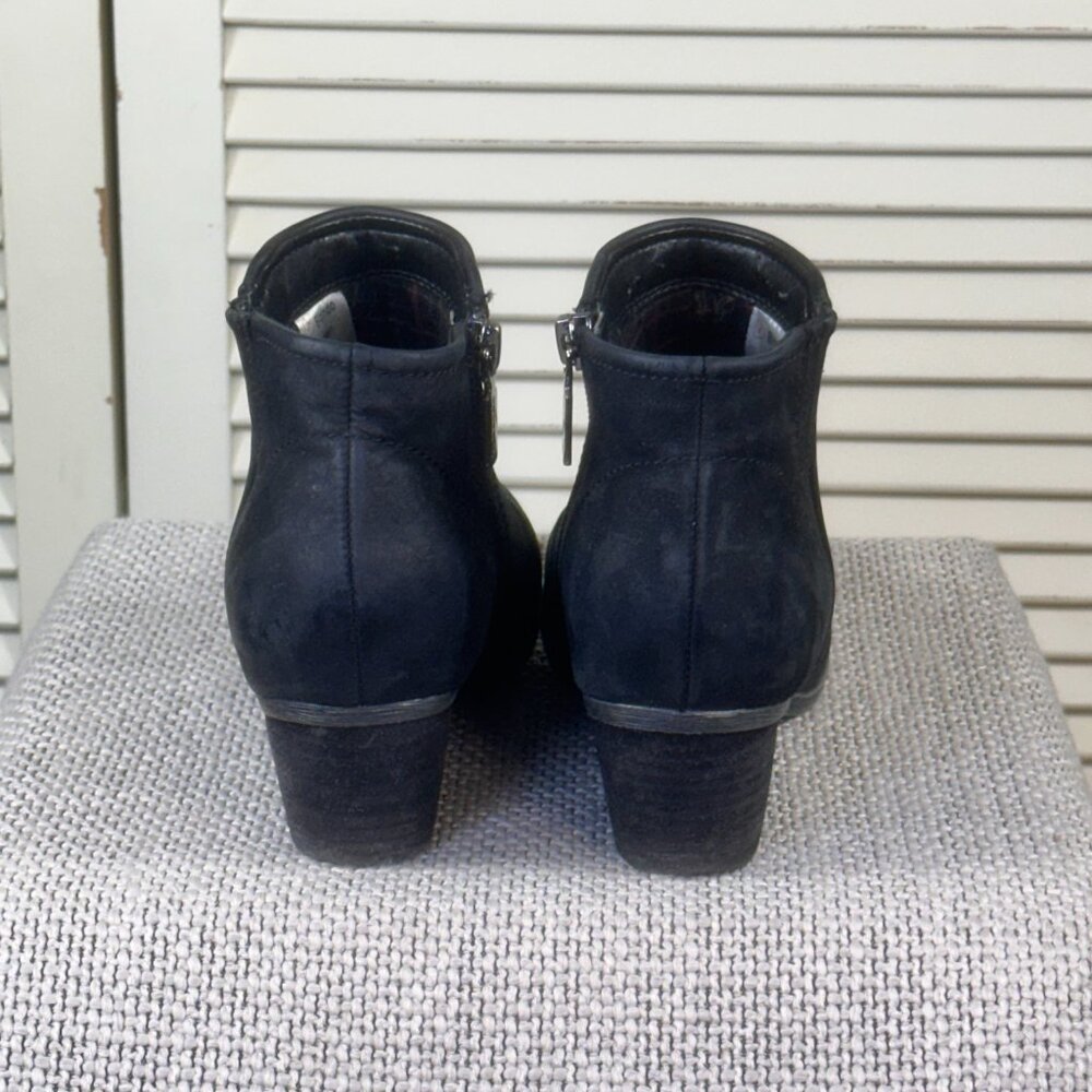 Blondo Vali 2.0 Waterproof Black Suede Ankle Boot Womens Size 6 Bootie MSRP $145 - Picture 4 of 7